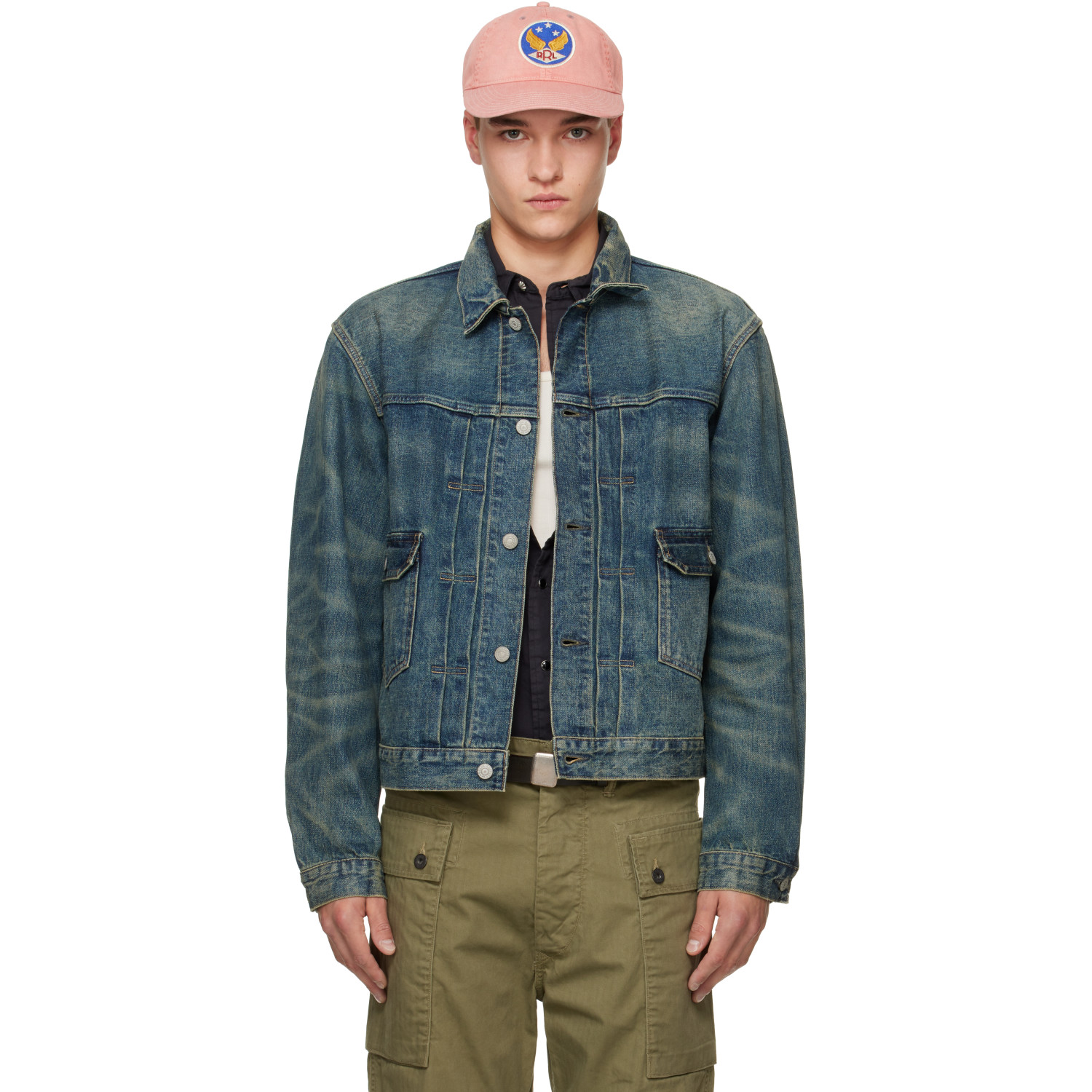 Blue Type-2 Unlined Denim Trucker Jacket