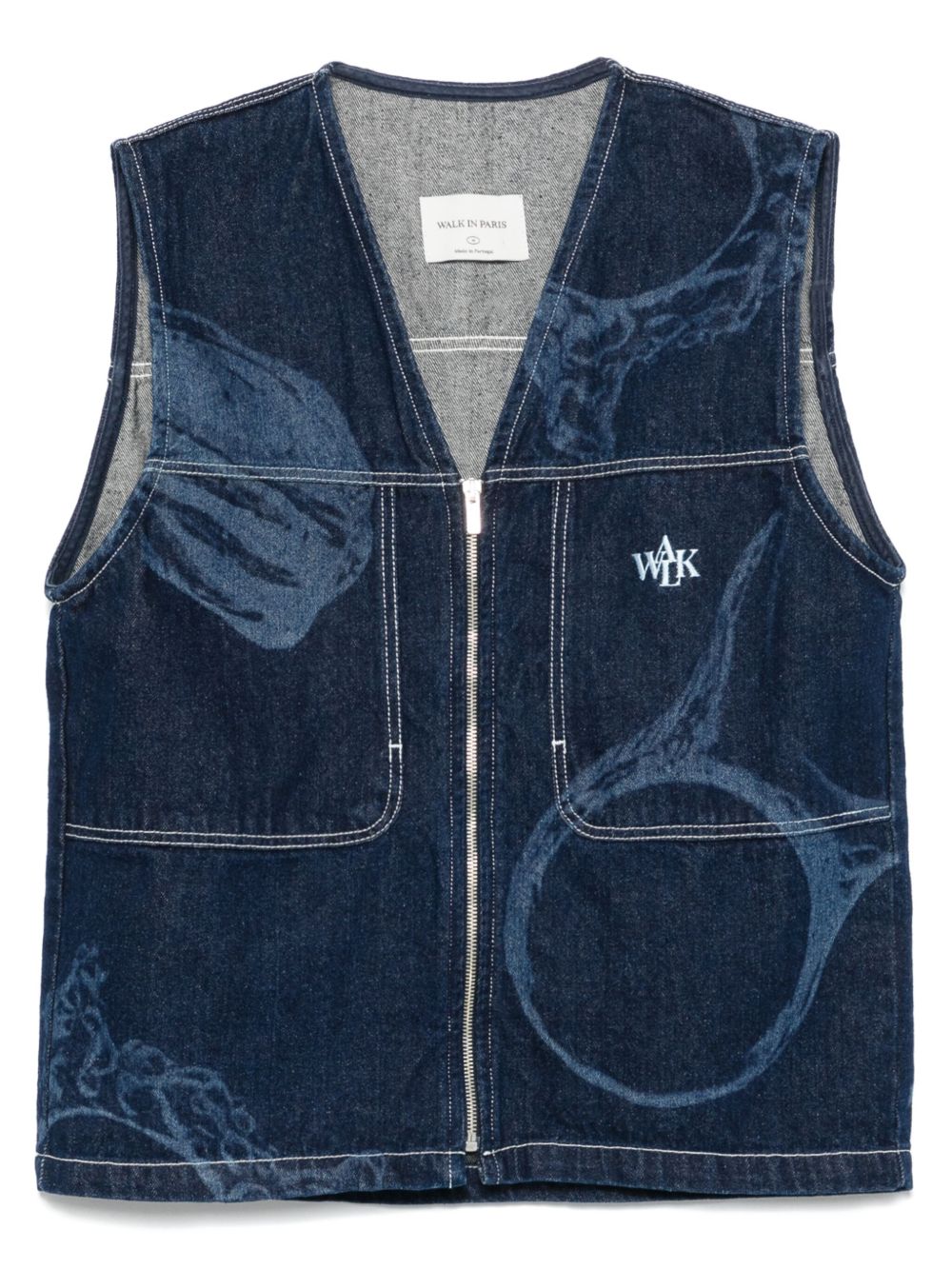 WALK IN PARIS The Juliette's gilet - Blue