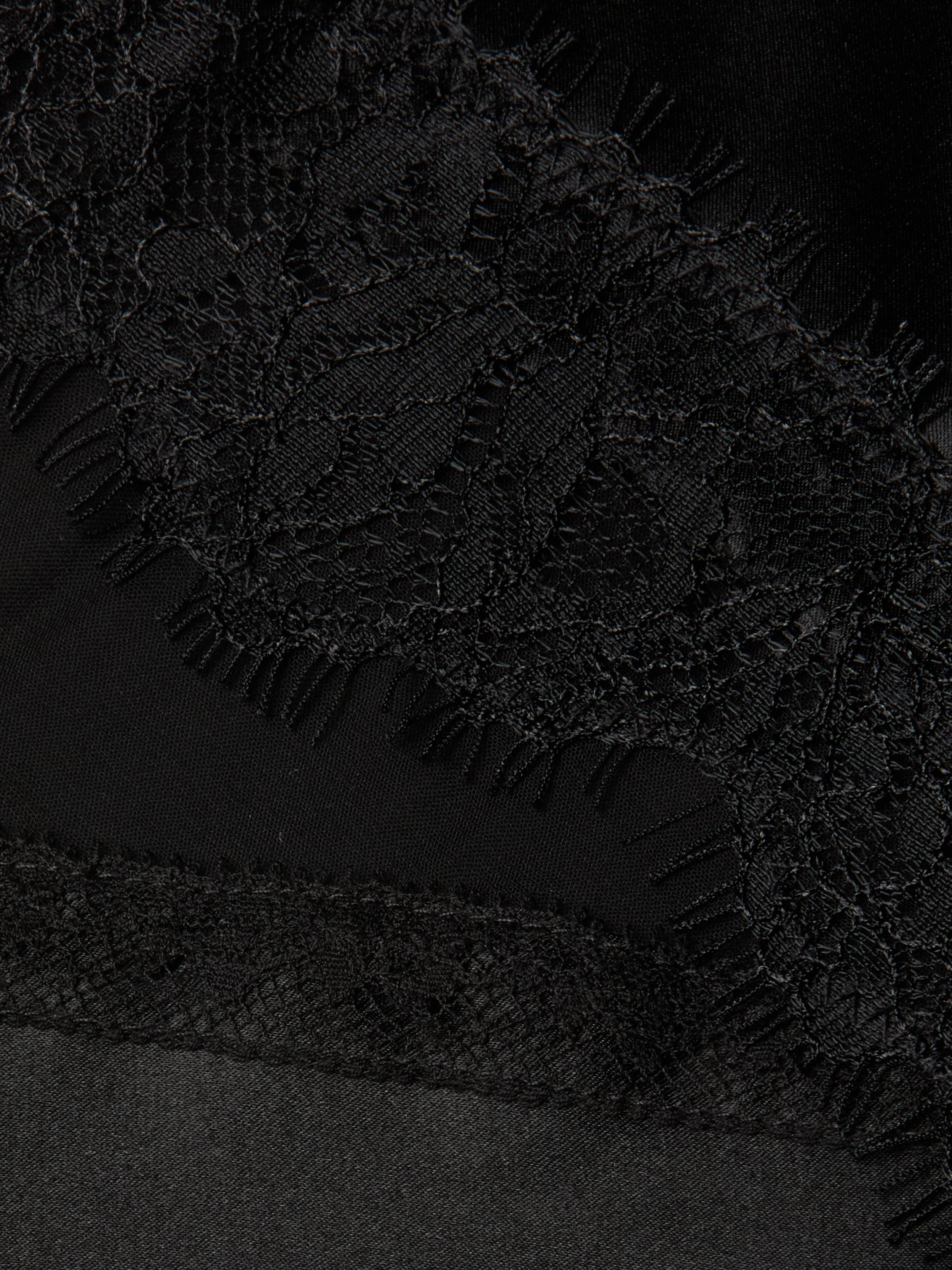 Elsa Silk Gown In Black