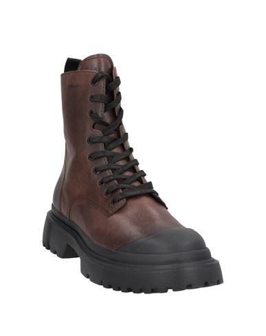 Man Ankle boots Dark brown