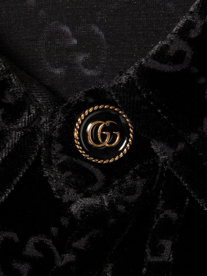 Gg Velvet Shirt