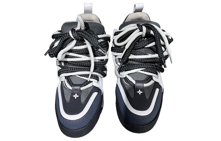 Skate Sneakers 'Grey Black'