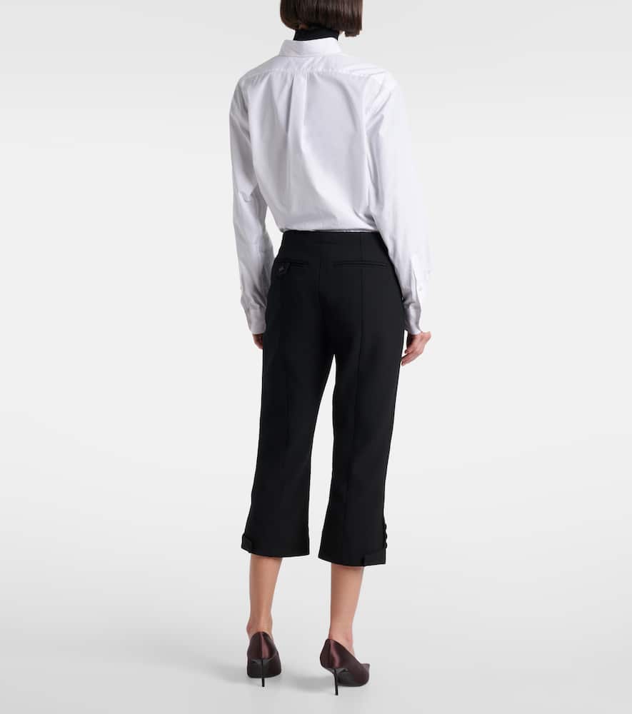 Logo capri pants