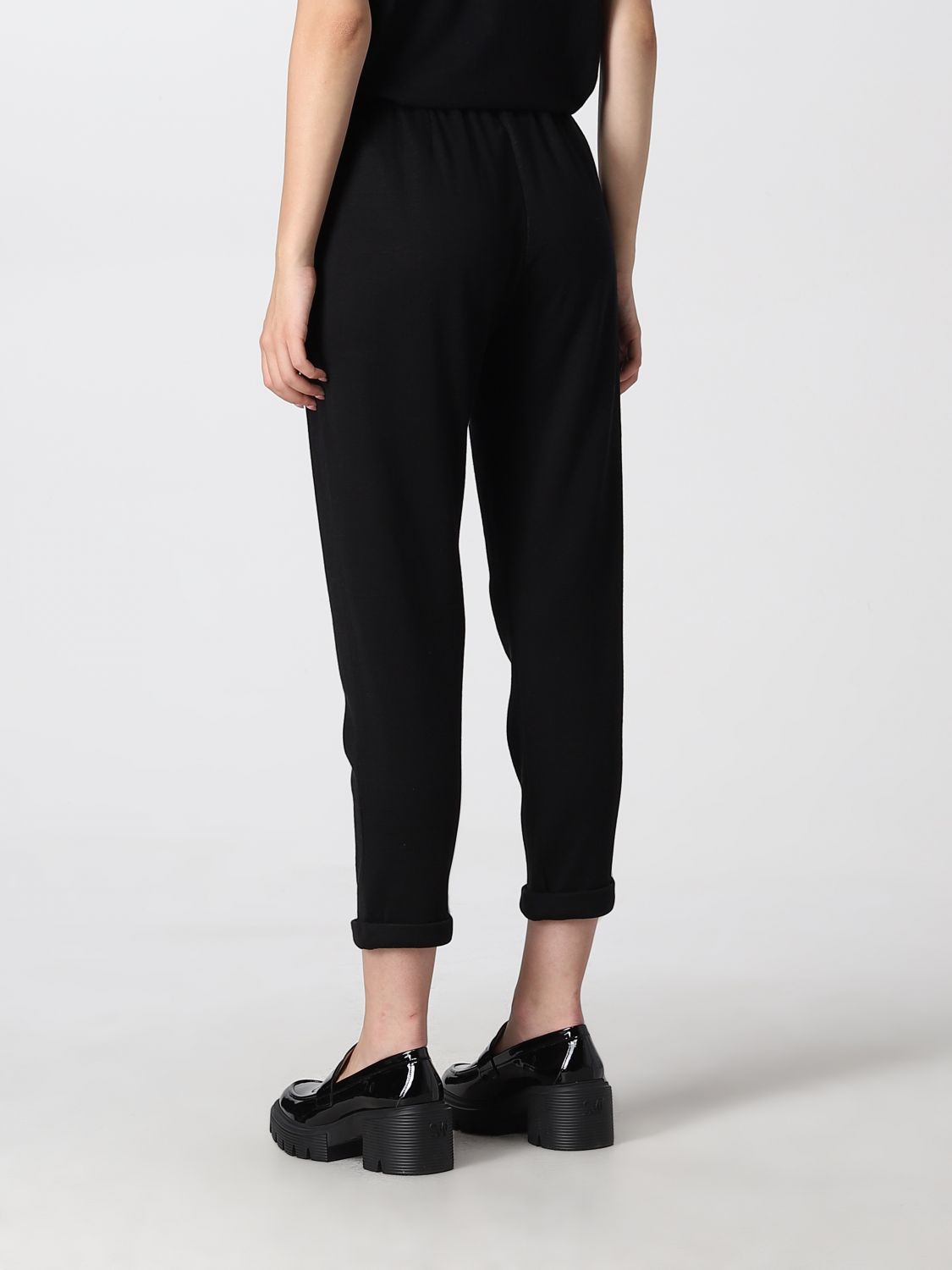 Trousers Women colour Black