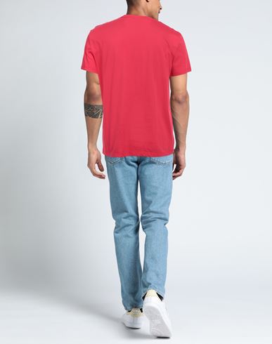 Man T-shirt Tomato red