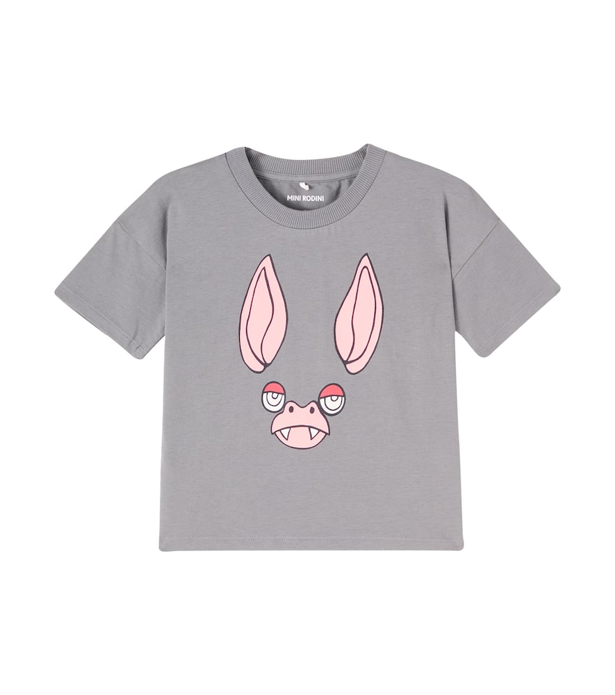 Printed cotton jersey T-shirt