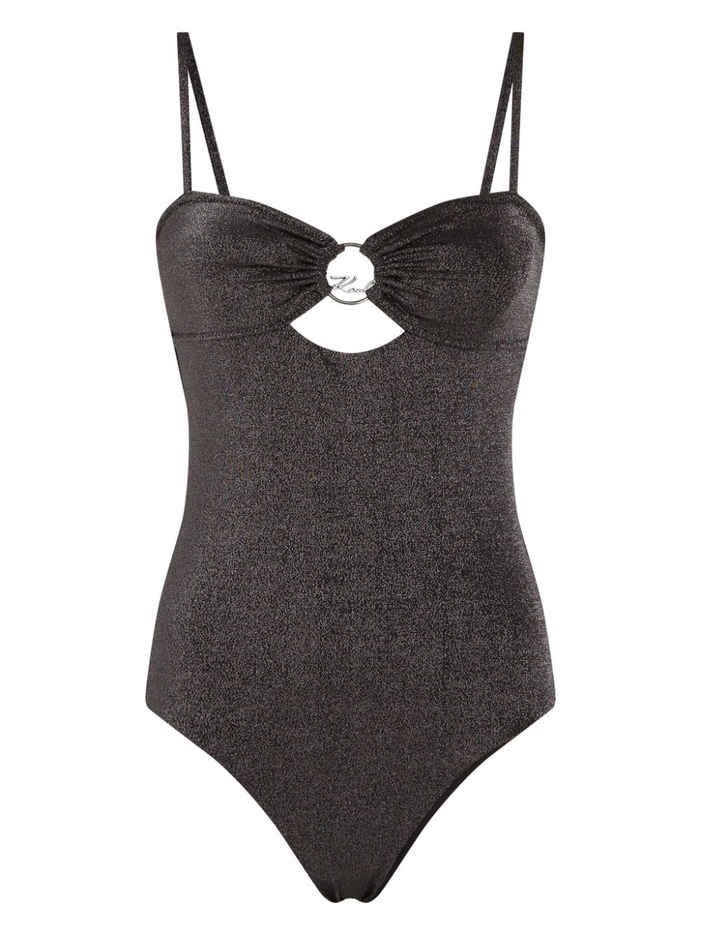 DNA ring swimsuit - Grey