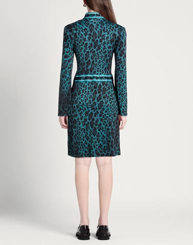 Woman Mini dress Deep teal Size 10 Polyamide
