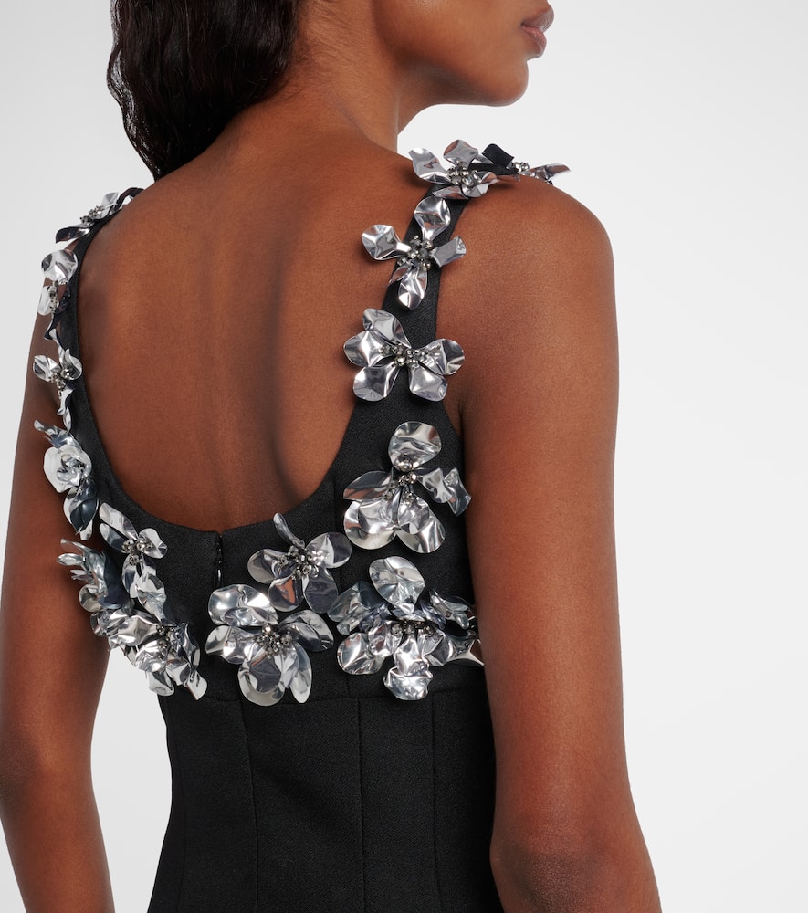 Einna embellished crêpe minidress
