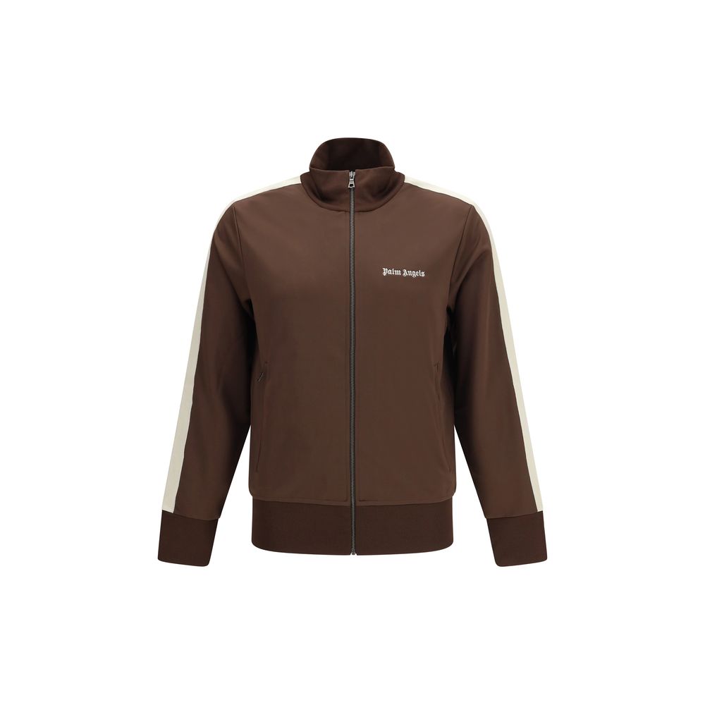 Logo Track Jacket Jacket — Brown
