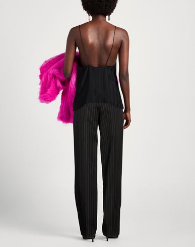 Woman Pants Black Size 6 Polyester, Viscose, Elastane