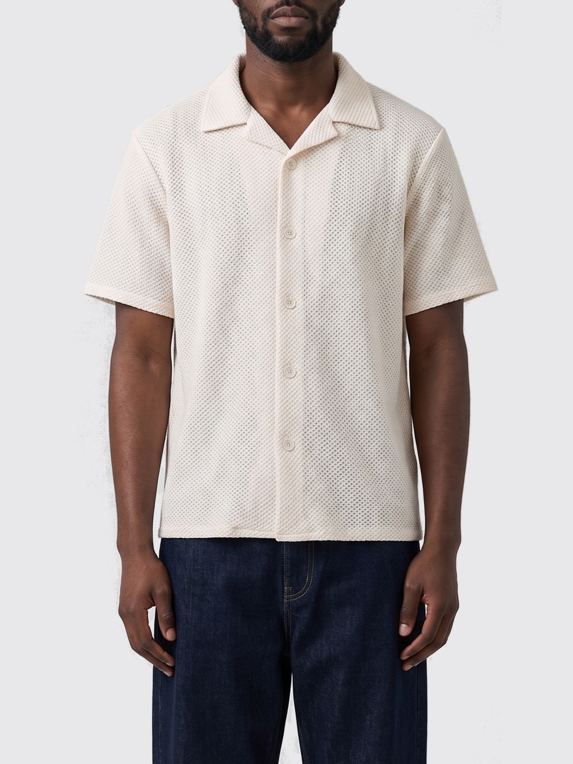 Shirt Men color Cream