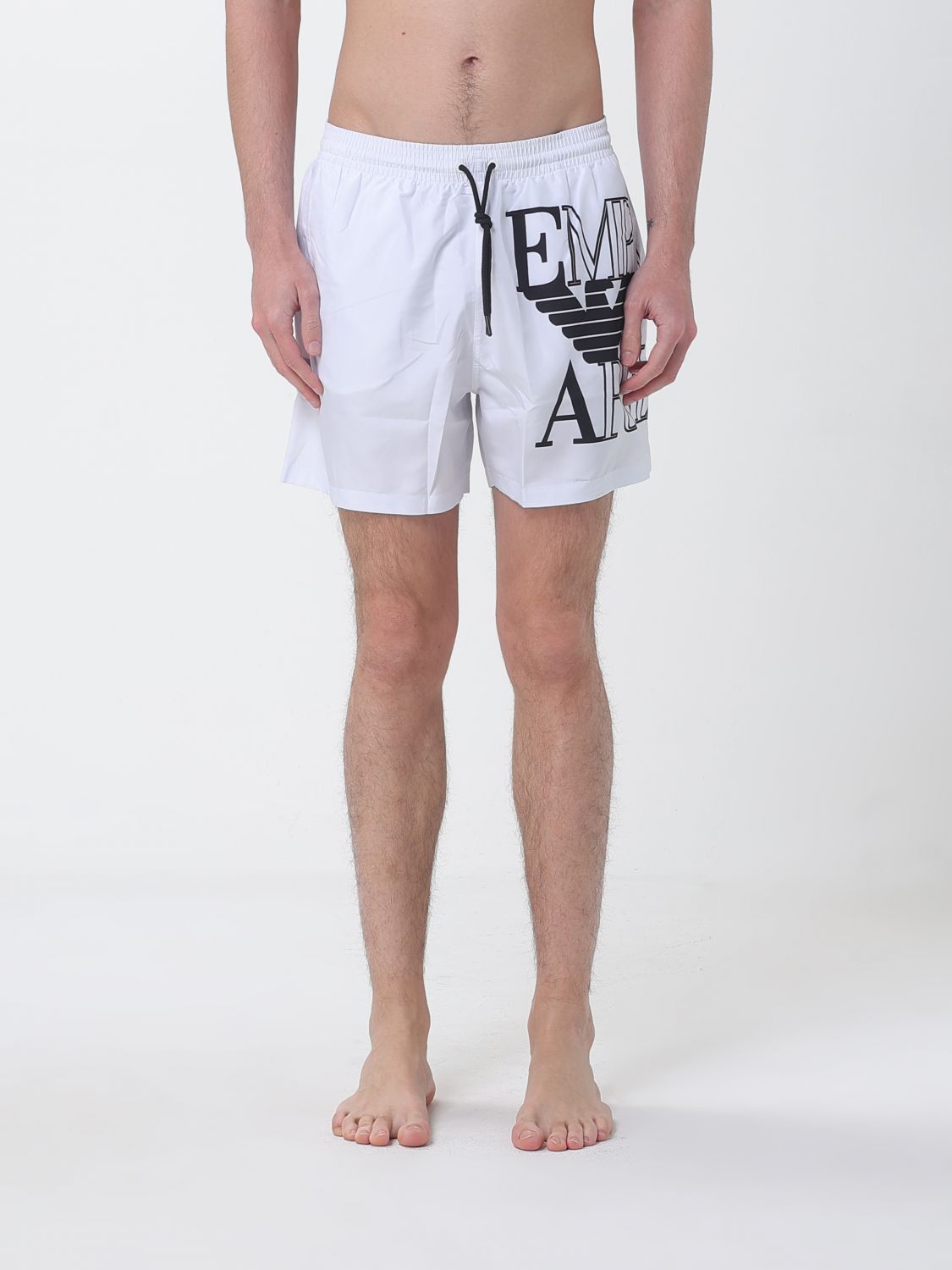 Swimsuit Men color White