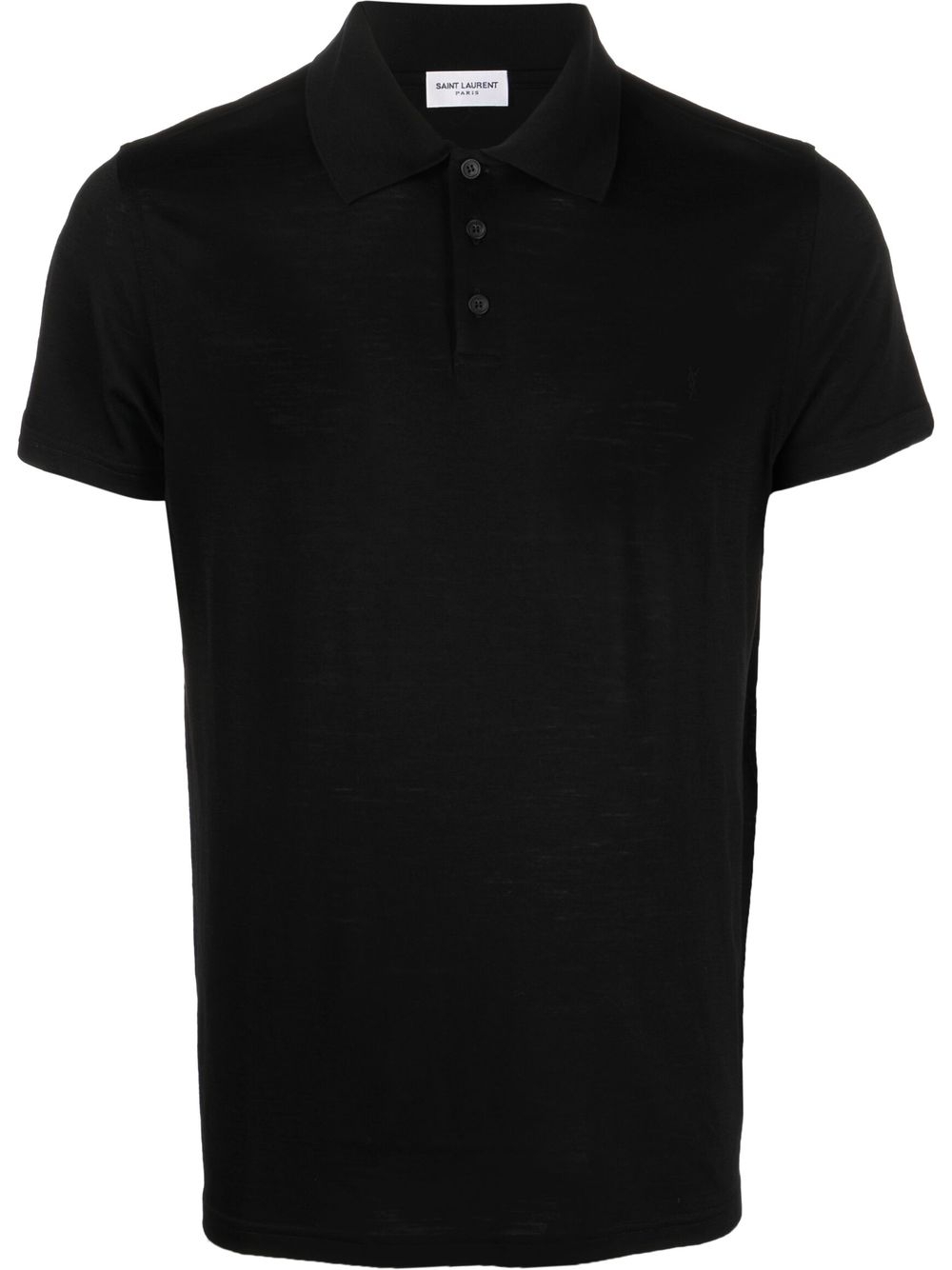 Short-sleeved polo shirt - Black