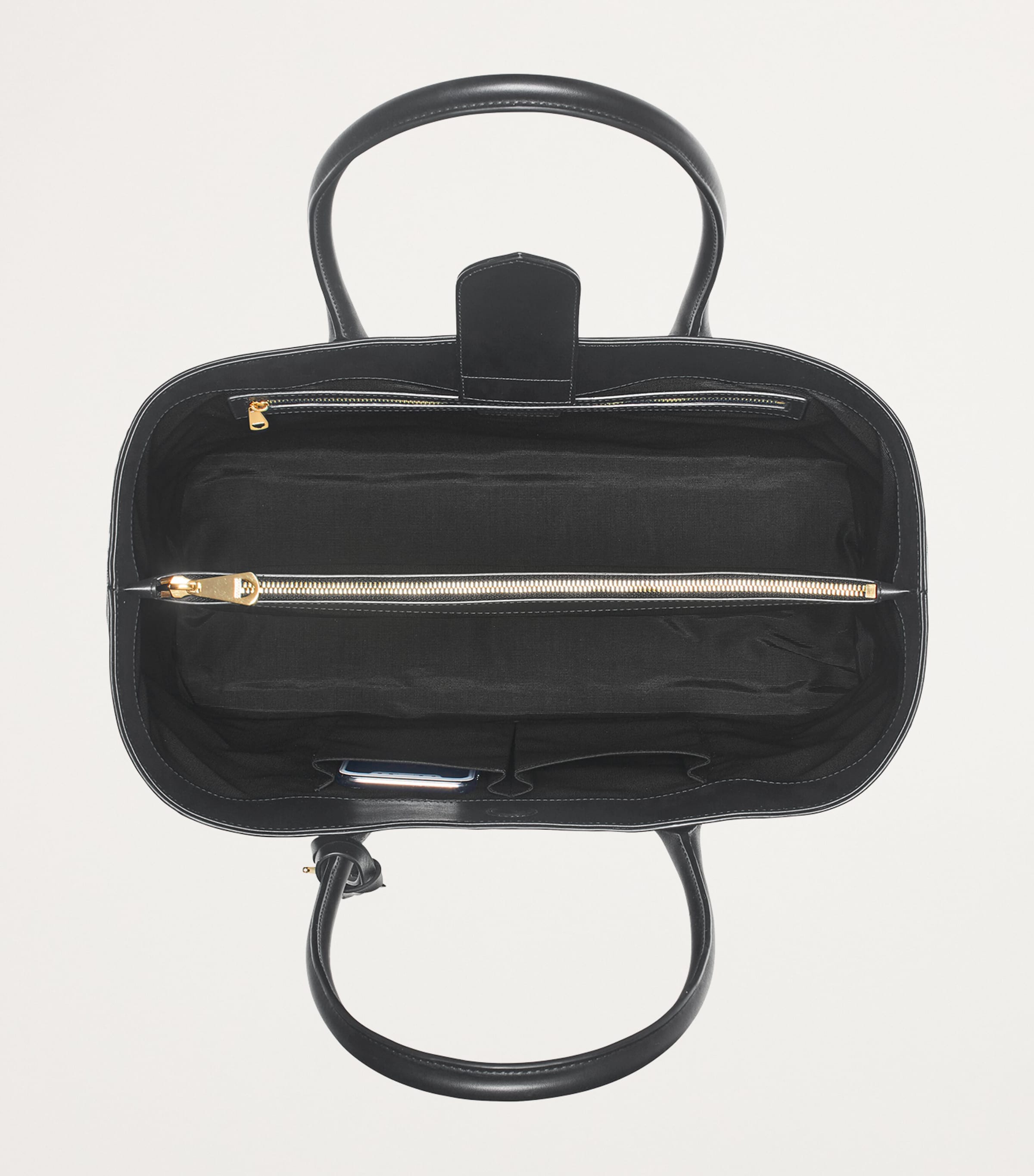 Leather London Tote Bag