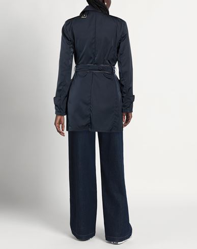 Woman Overcoat & Trench Coat Navy Size 6 Polyester