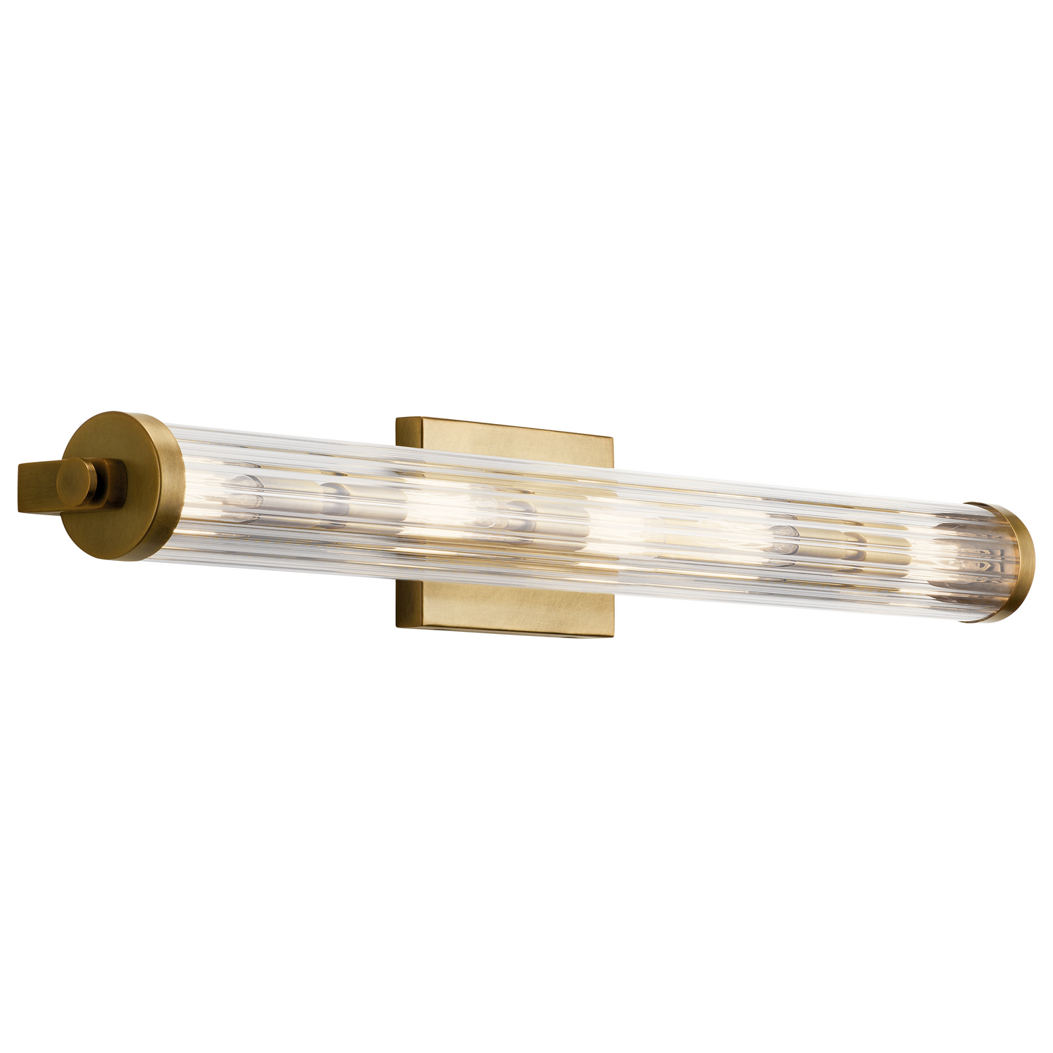 Azores 5-Light 5" Bathroom Vanity Light in Natural Bra