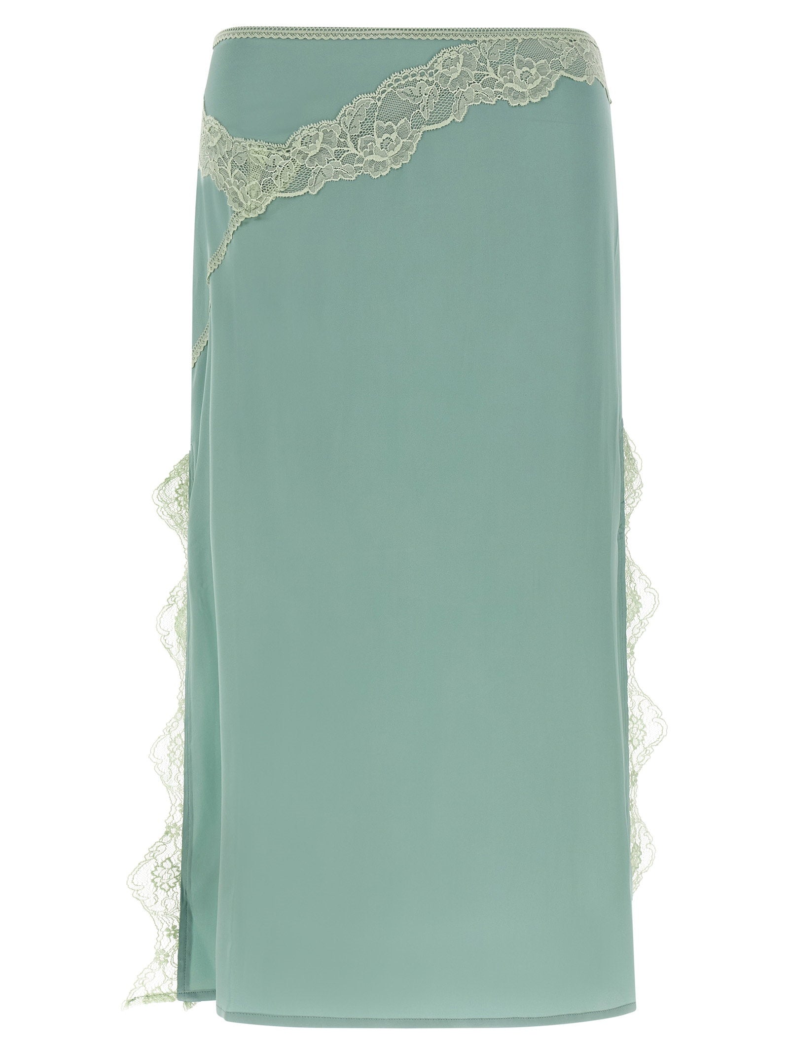Skirt — sage green