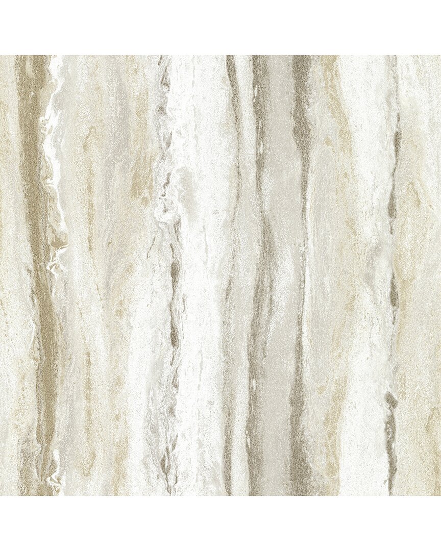 A-Street Prints Delesse Gold Marbled Wallpaper