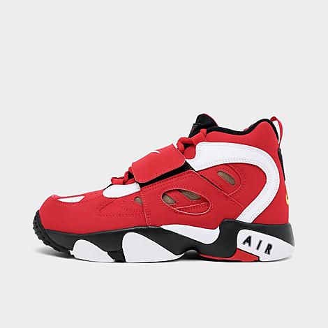 Big Kids Diamond Turf 2 Casual Shoes in Fire Red/White/Black