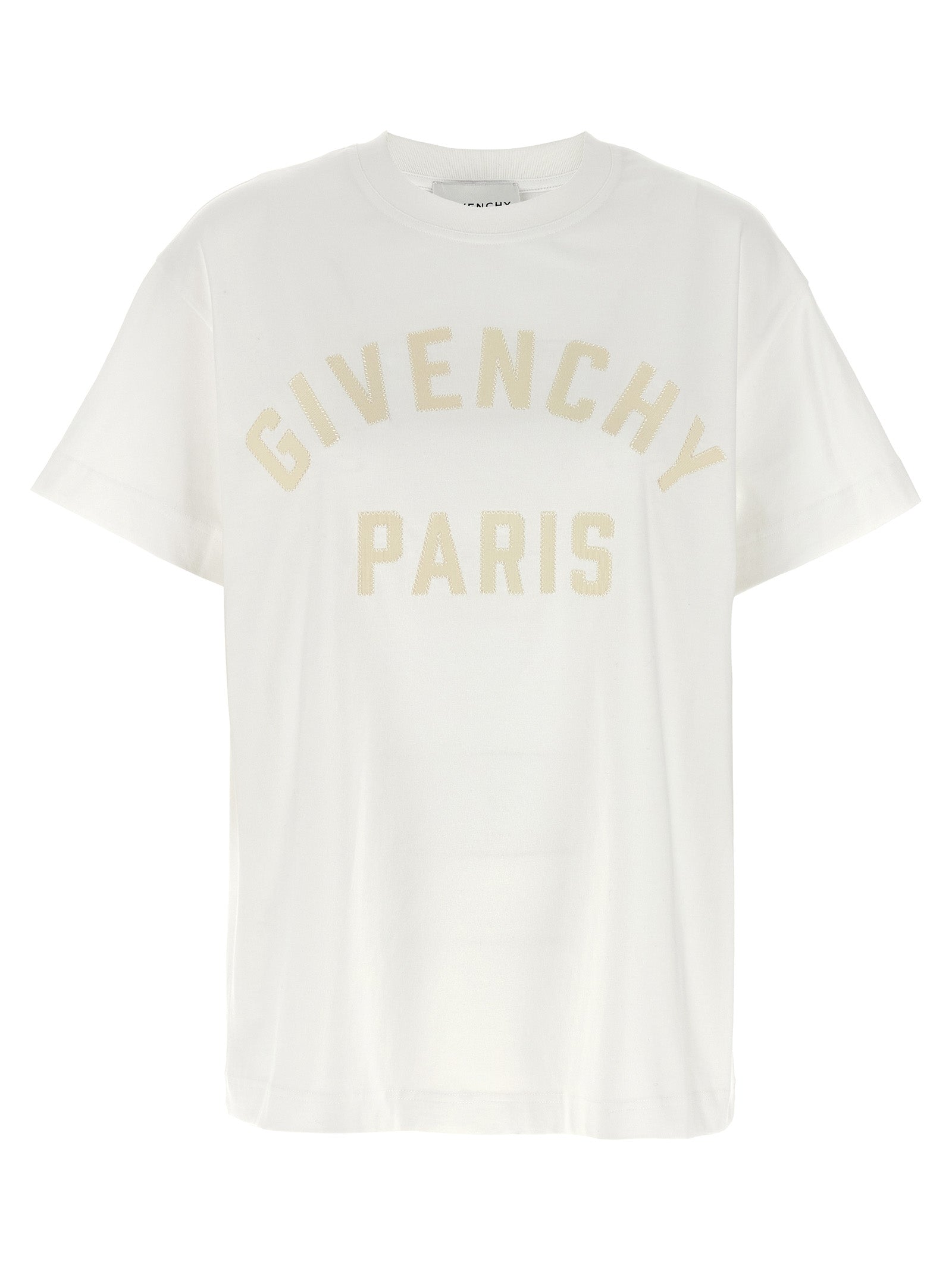 Logo-Embroidered Cotton T-Shirt — White