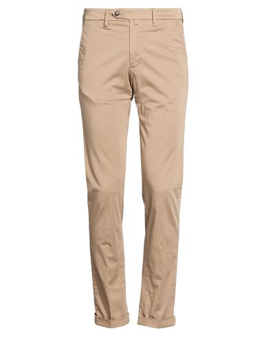 Man Pants Beige Size 31 Cotton, Elastane, Organic cotton