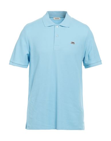 Man Polo shirt Light blue