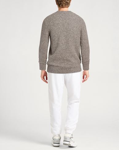 Man Sweater Light grey Size M Alpaca wool, Polyamide, Wool, Elastane
