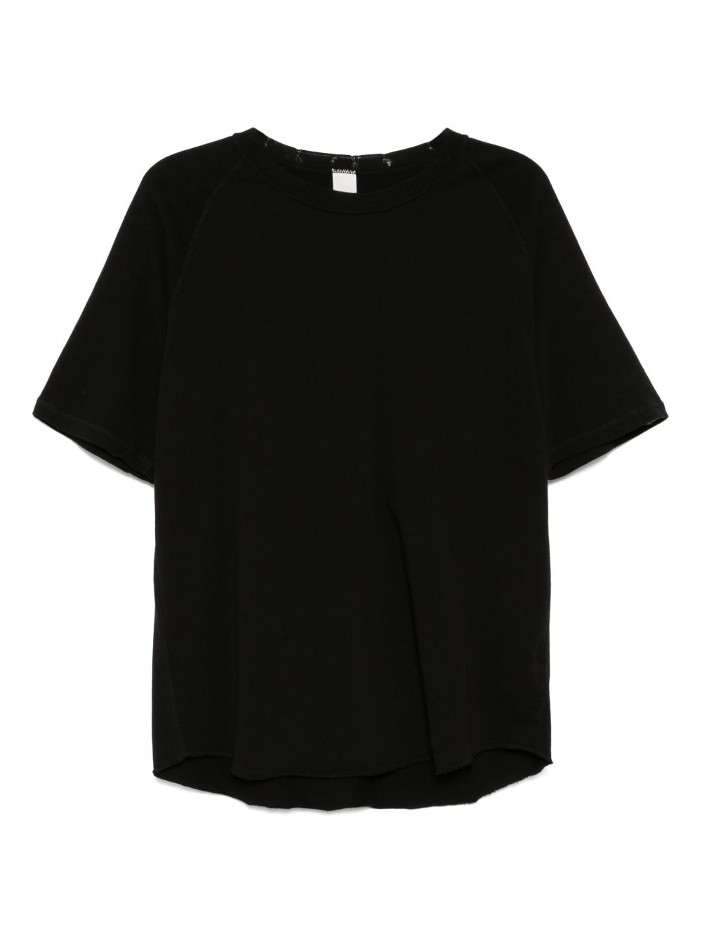 Attachment x Vein distressed T-shirt - Black