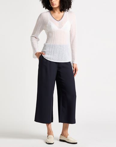 Momoní Woman Sweater Cream Size M Wool, Polyamide