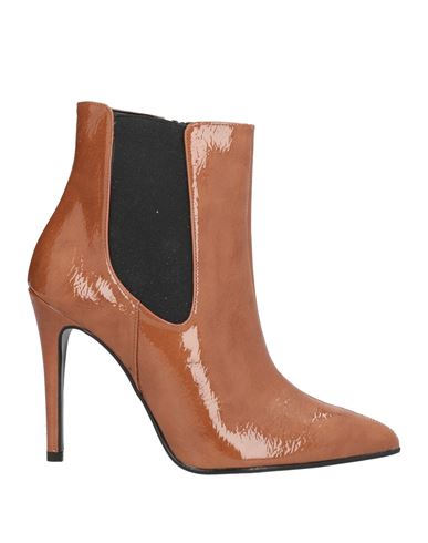 Woman Ankle boots Tan Size 8 Synthetisches Material