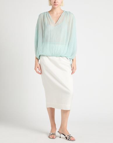 Woman Top Sky blue Size 4 Silk