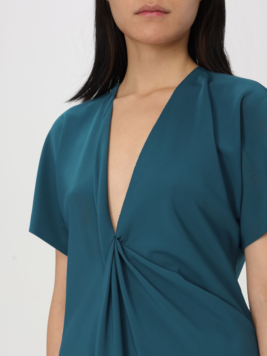 Dress Woman color Teal