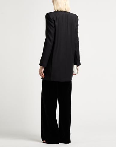 Woman Overcoat & Trench Coat Black Size 4 Wool