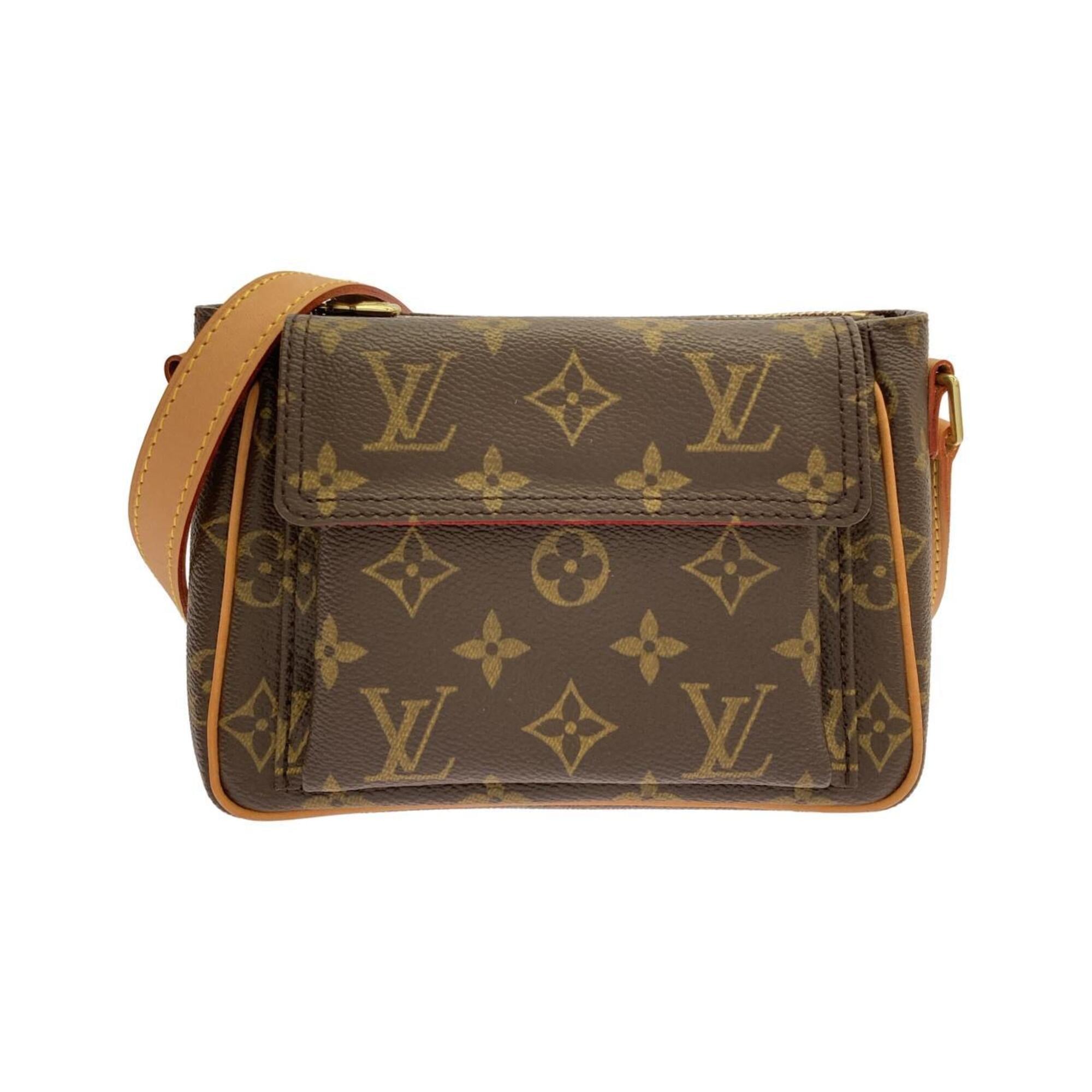 Louis Vuitton Marron Coated Canvas Shoulder Bag Pre-Owned