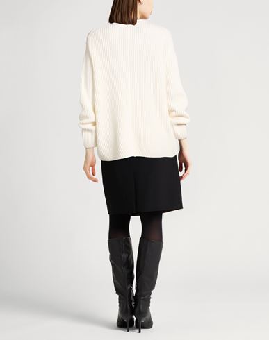 Collezione N_01 Woman Sweater Ivory Size S Merino Wool, Cashmere