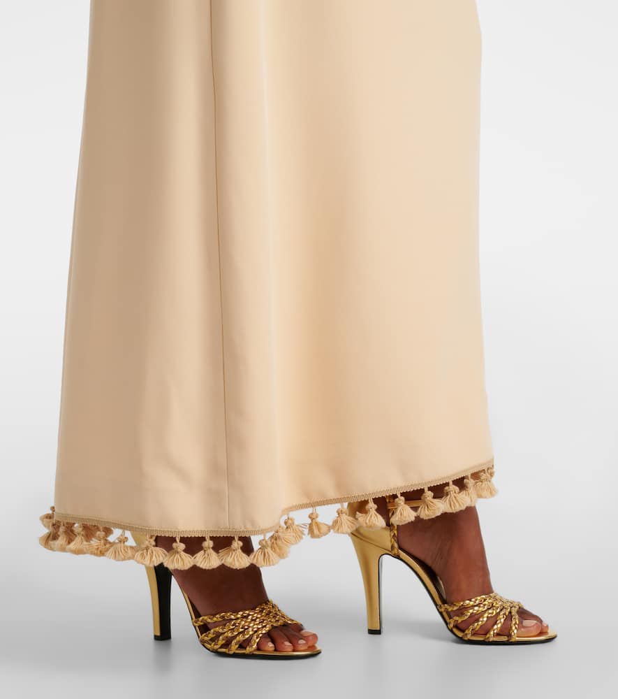 Cady Couture embellished silk gown