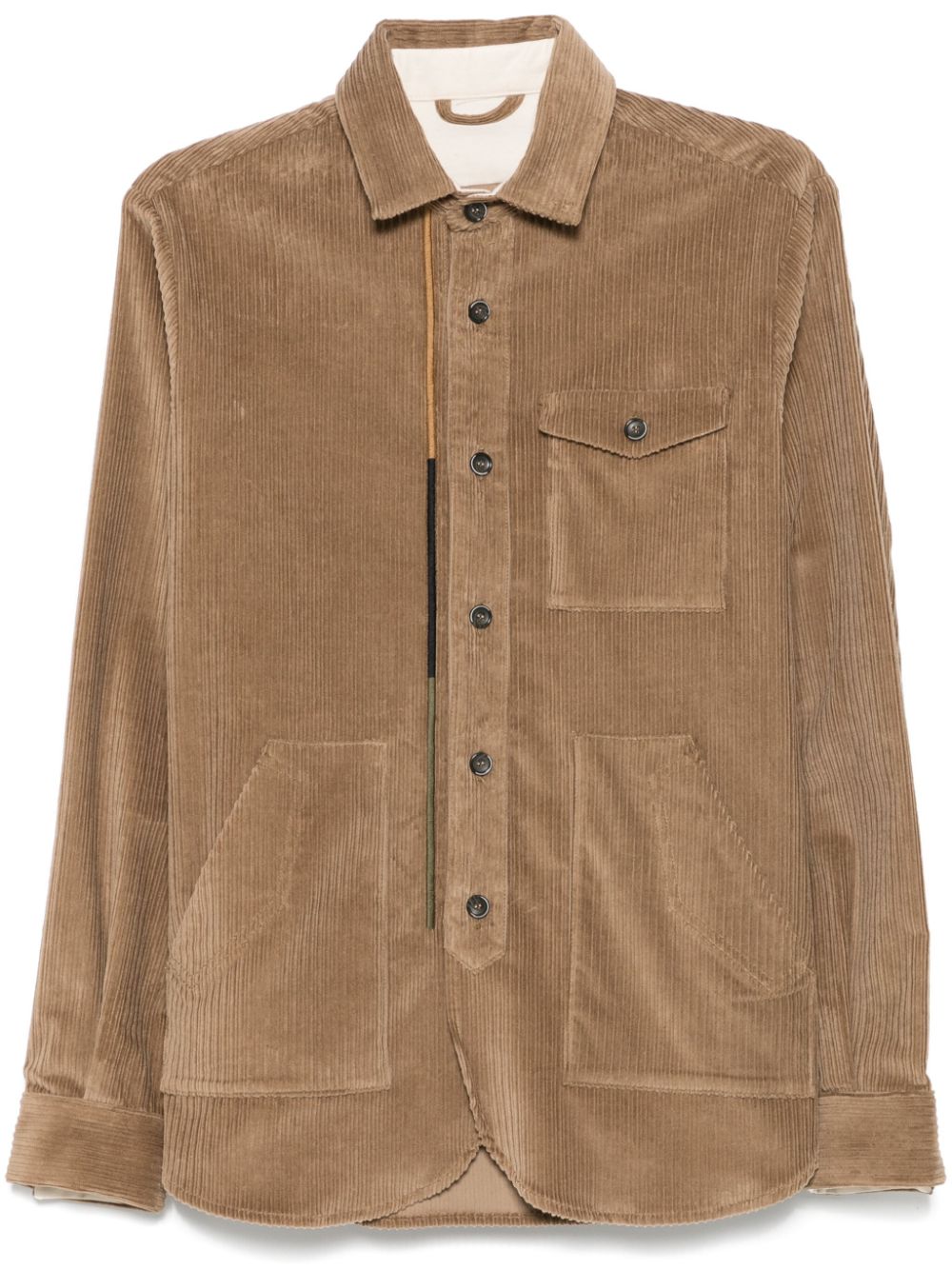 Bob shirt jacket - Brown