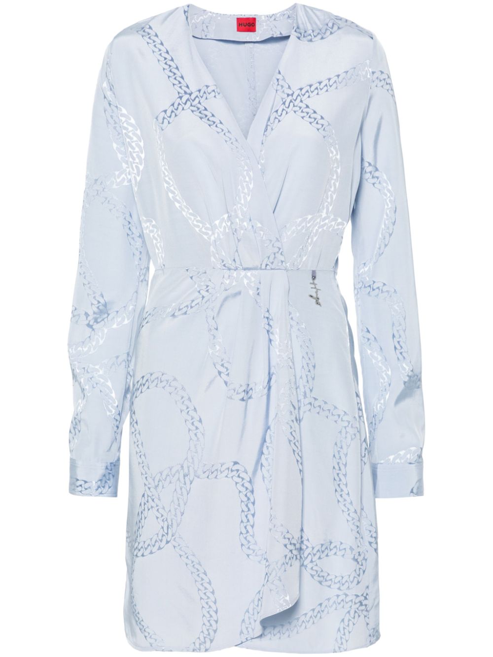 Kanelo jacquard minidress - Blue