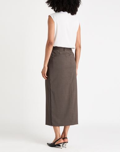 D. exterior Woman Top White Size M Viscose, Polyamide, Polyester, Elastane