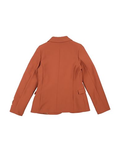 Kid Girl Blazer Camel Size 10 Polyester, Elastane
