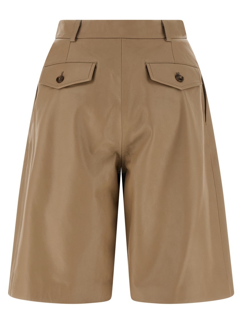 Tassel Bermuda Shorts Bermuda And Short Beige