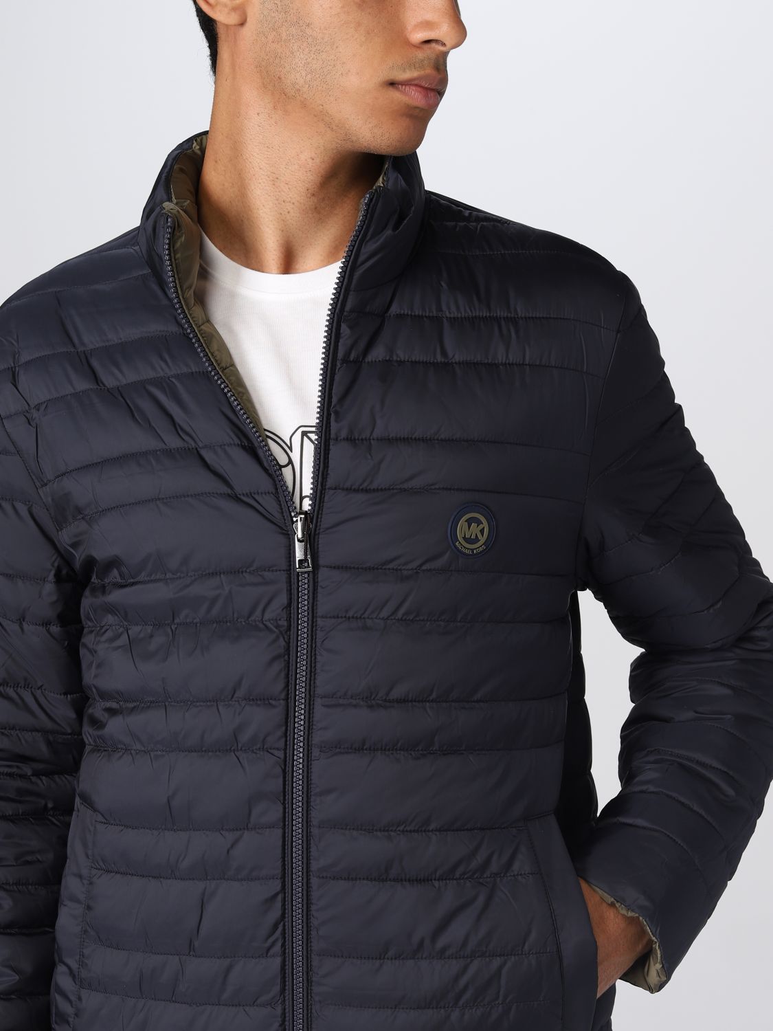 Jacket Men color Green