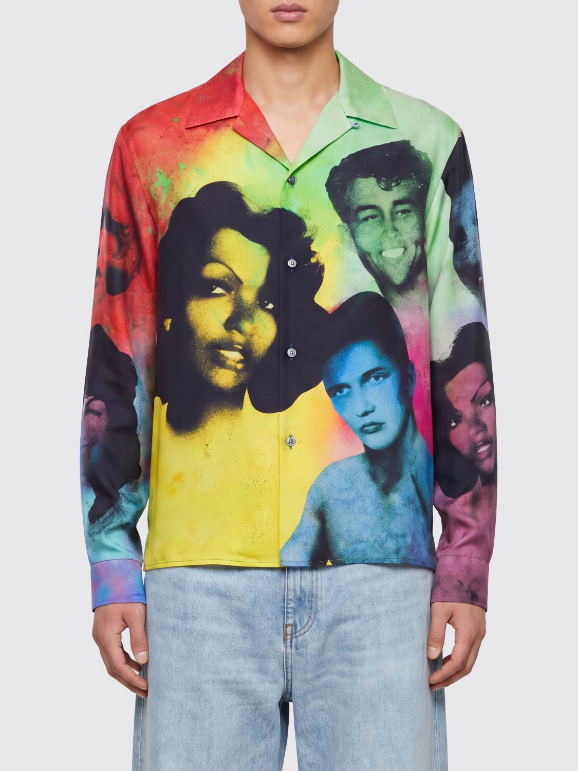 Shirt Men color Multicolor