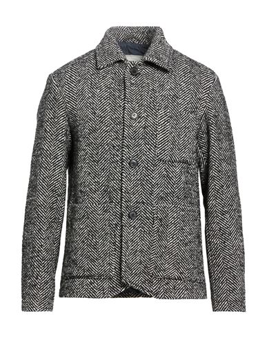 Paltò Man Jacket Black Size 38 Wool, Acrylic, Polyester, Polyamide