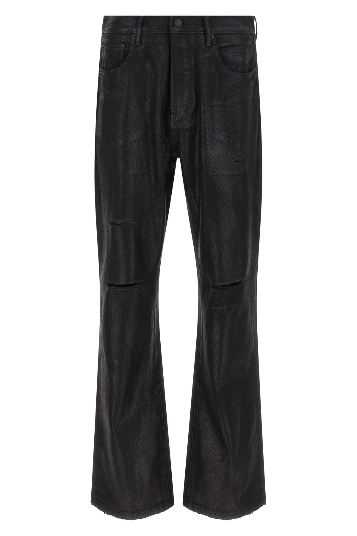 'P026 Rinsed Foil Boot' Jeans