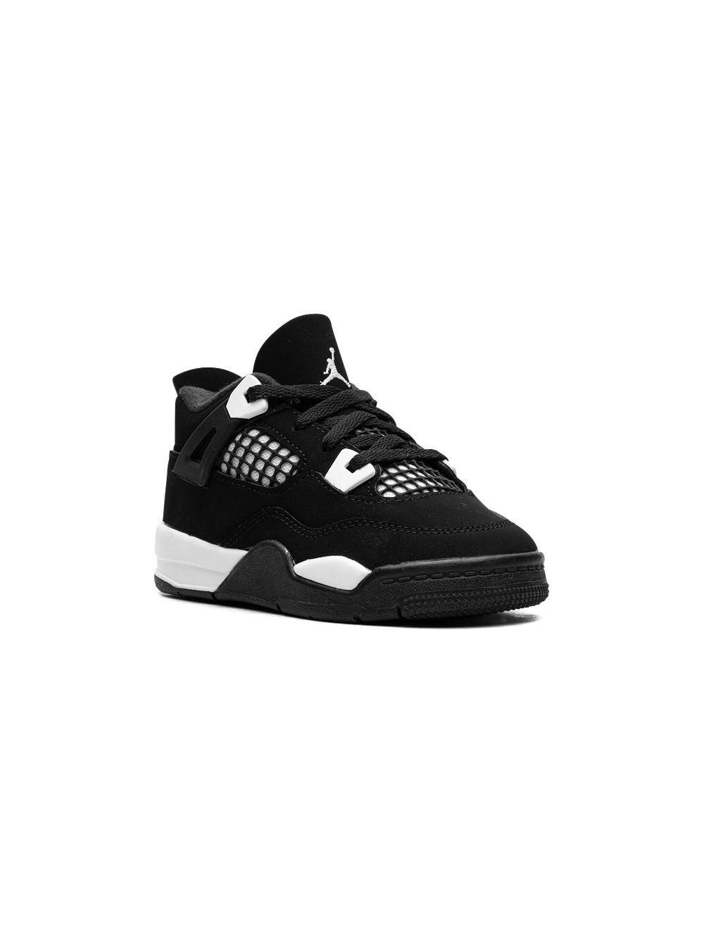 4 Retro "White Thunder" sneakers - Black
