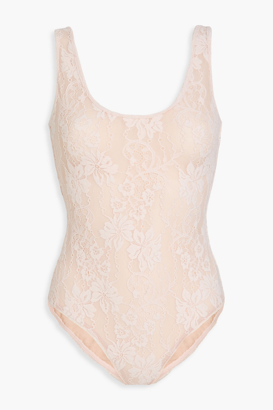 Corded lace bodysuit