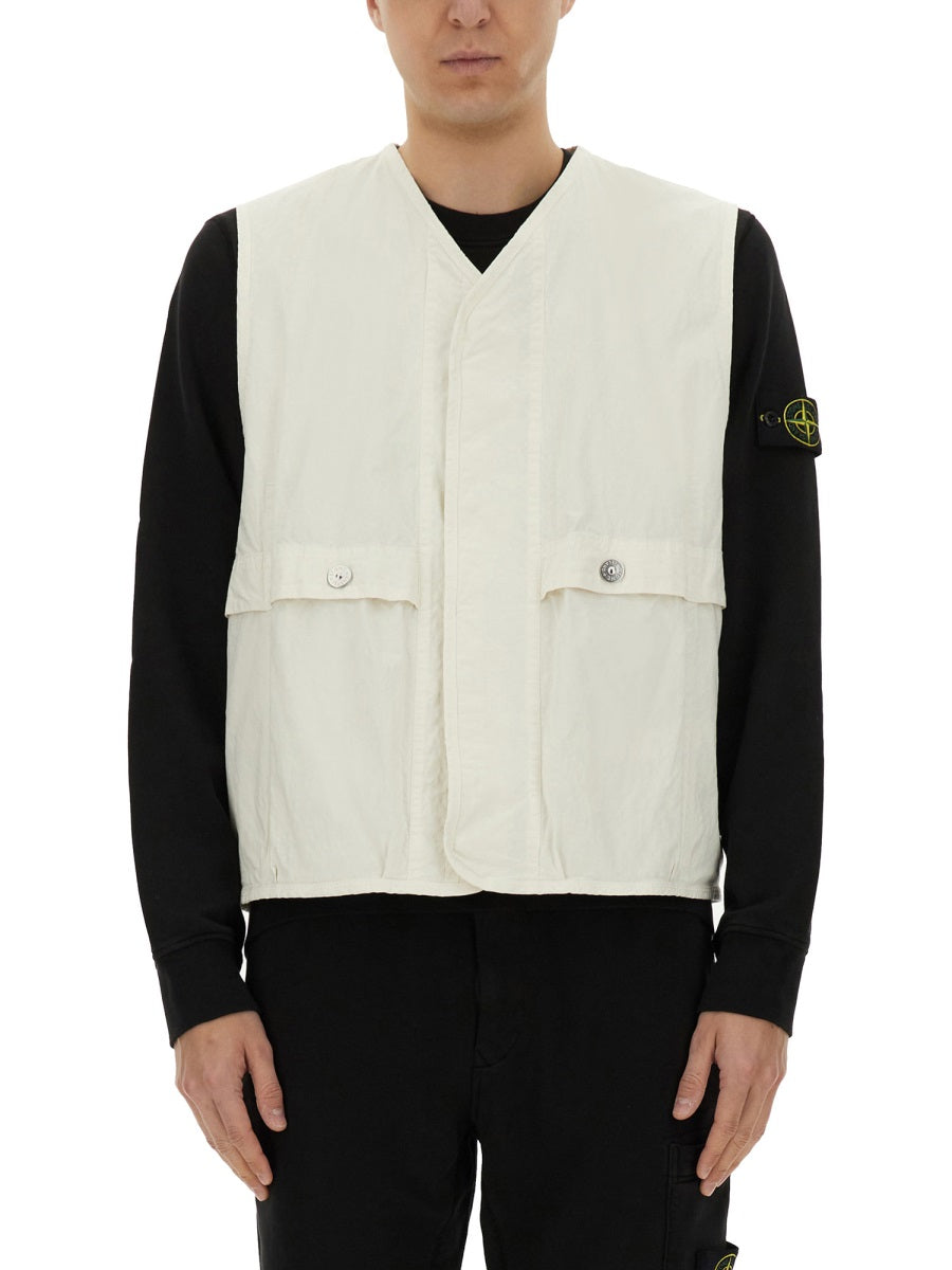 Vest in Cotton