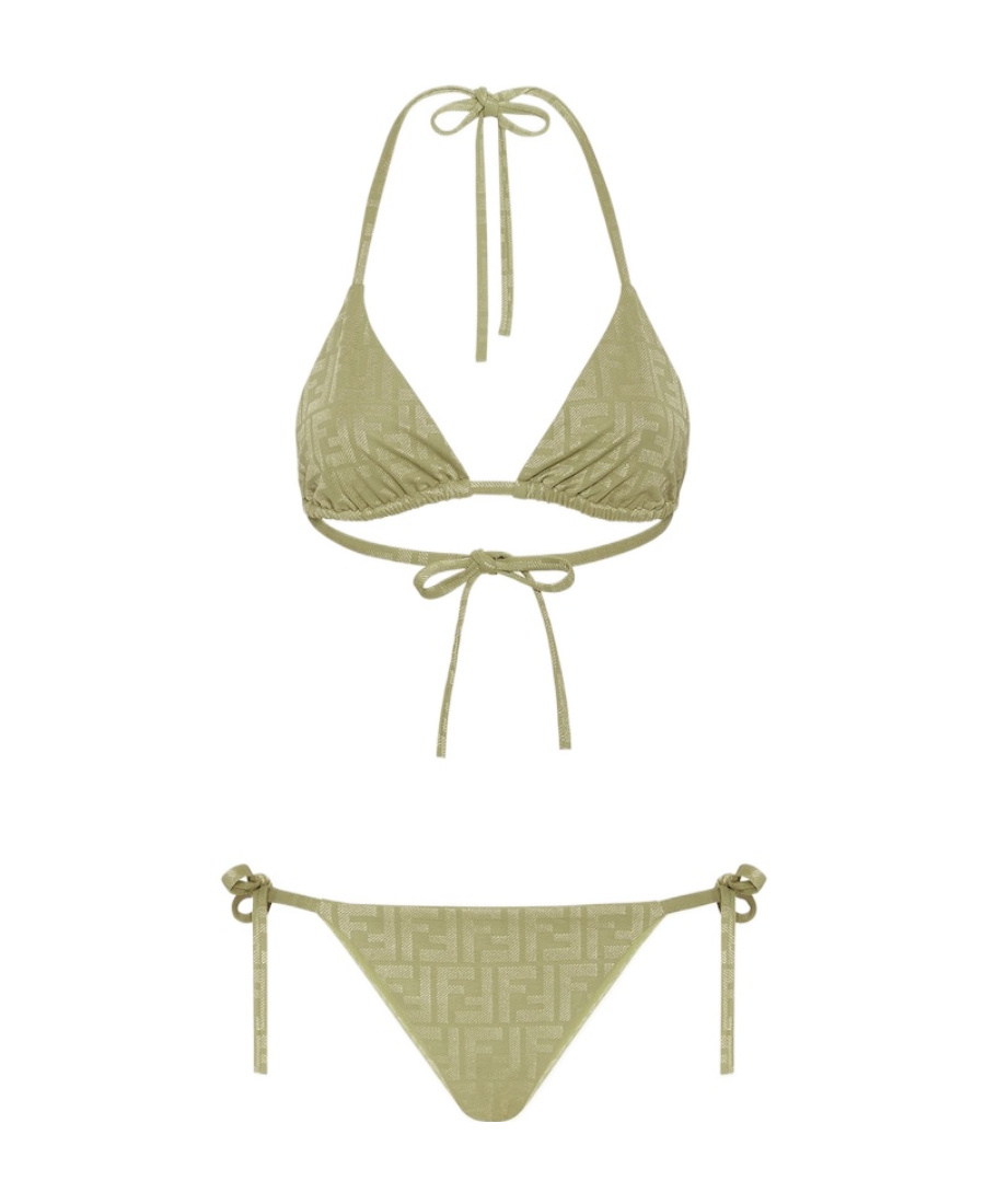 Beige Lycra bikini